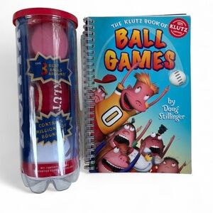 Klutz Ball Games Book & 3 Ball Set